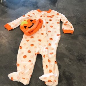 My First Halloween PJ with hat
